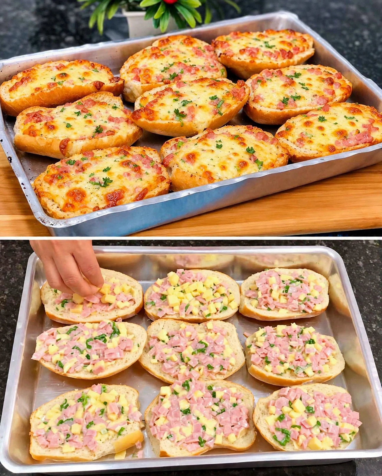 Lanche com pão amanhecido